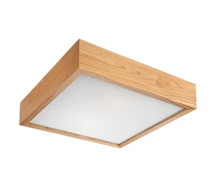 Plafon OAK SQUARE 2xE27/60W/230V dąb 37,5 cm - Lampy sufitowe - miniaturka - grafika 1