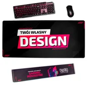 Podkładki pod mysz - Podkładka pod Mysz z Własnym Nadrukiem 90x40 - miniaturka - grafika 1