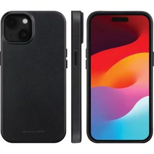 DBRAMANTE1928, Etui do Apple iPhone 15 Plus Roskilde, kompatybilne z MagSafe, czarne - Etui i futerały do telefonów - miniaturka - grafika 1