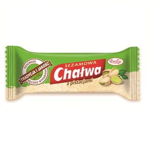 Unitop Chałwa sezamowa z pistacjami 50 g - Chałwa - miniaturka - grafika 1