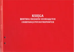 Księga kontroli środków odurzających i substancji psychotropowych [Mz/F-5a] - Druki akcydensowe - miniaturka - grafika 1