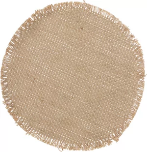 PODKŁADKA MATA KUCHENNA NA STÓŁ JUTOWA 38 CM - Obrusy i serwetki - miniaturka - grafika 1