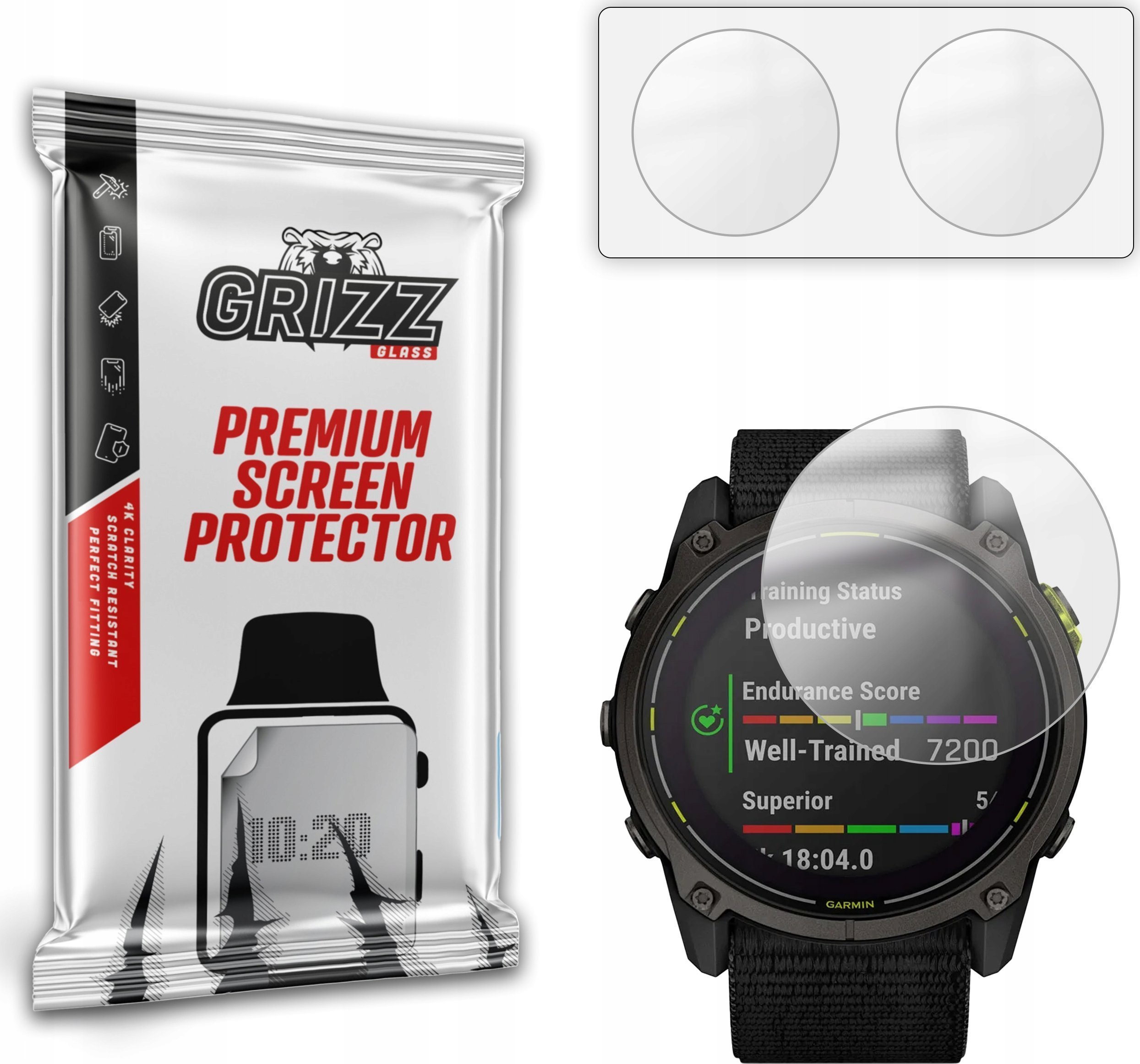 Folia matowa GrizzGlass PaperScreen do Garmin Enduro 3