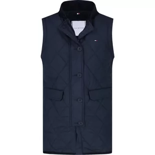 Tommy Hilfiger Bezrękawnik QUILTED LONG VEST - Kurtki i płaszcze dla dziewczynek - miniaturka - grafika 1