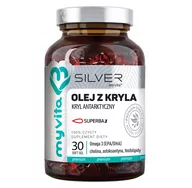 Przeziębienie i grypa - MyVita Olej Z Kryla 30 Kapsułek - miniaturka - grafika 1