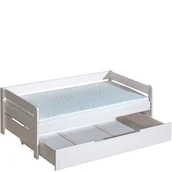 Łóżka dla dzieci i młodzieży - Łóżko z Szufladą 90 x 200 B1+B2 Borys Dolmar Sosna Naturalna, Samochody - miniaturka - grafika 1