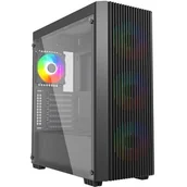 Obudowy komputerowe - GEMBIRD Gamingowa obudowa komputera ARGB Fornax K600 ATX czarna - miniaturka - grafika 1