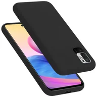 Etui i futerały do telefonów - Etui ochronne Cadorabo do Xiaomi RedMi NOTE 10 5G / POCO M3 PRO 5G w kolorze czarnym Etui na telefon komórkowy Pokrowiec TPU Etui - miniaturka - grafika 1