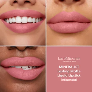 bareMinerals Mineralist Lasting Matte Liquide Lipstick Influential 3.7 ml - Szminki - miniaturka - grafika 5