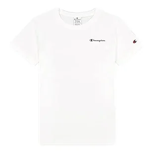 Champion Damska koszulka Legacy American Classics małe logo regularna S/S, biała, XXXL - Koszulki i topy damskie - miniaturka - grafika 1