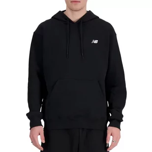 Bluza New Balance MT41508BK - czarna - Bluzy sportowe męskie - miniaturka - grafika 1