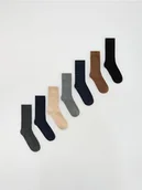 Skarpetki dla dzieci - Reserved - Skarpetki 7 pack - ciemnoszary - miniaturka - grafika 1