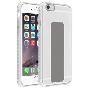Pokrowiec Do Apple iPhone 6 / 6S w SZARY Etui z uchwytem Obudowa Case Cover Cadorabo - Etui i futerały do telefonów - miniaturka - grafika 1