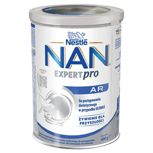 Nestle NAN Expertpro AR, dla niemowląt z tendencją do ulewań, od urodzenia, 400 g - Mleko modyfikowane - miniaturka - grafika 1