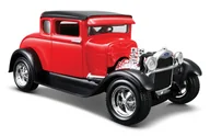 Kolekcjonerskie modele pojazdów - Maisto, model kolekcjonerski Ford Model A 1929 Czerwony 1/24 - miniaturka - grafika 1