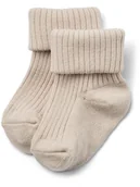 Skarpetki dla dzieci - Wheat Wełniane skarpety w kolorze kremowym - miniaturka - grafika 1