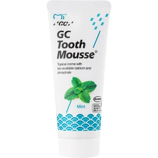 GC Tooth Mousse Mint remineralizujący krem ochronny do wrażliwych zębów bez fluoru do profesjonalnego użytku 35 ml - Pasty do zębów - miniaturka - grafika 1