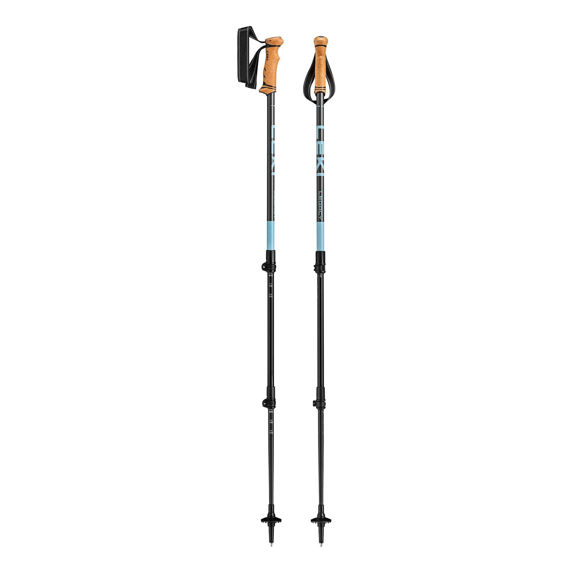 Kijki trekkingowe Leki Legacy, greyblue-dark anthracite, 110 - 145 cm