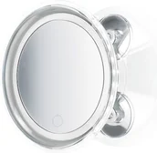 Lusterka do makijażu - Lusterko kosmetyczne powiększające x5 BS 18 chrom ścienne - miniaturka - grafika 1