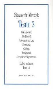 Teatr 3. Dzieła zebrane VII - Dramaty - miniaturka - grafika 1