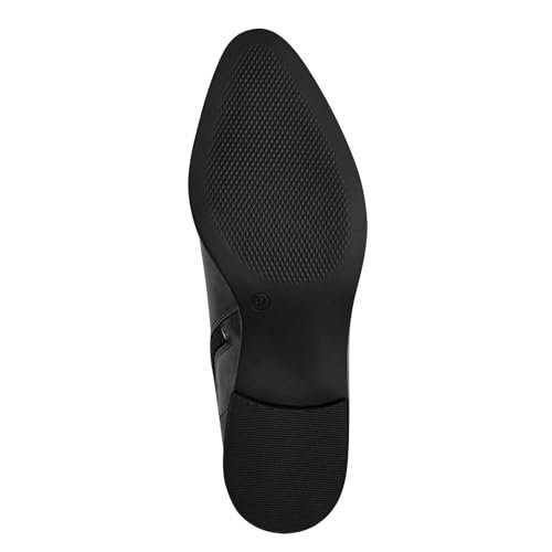 Marco Tozzi by Guido Maria Kretschmer Damskie botki Zip+Slip 2-85301-43 Pewter, modne kozaki, rozmiar 39 EU, Pewter, 39 EU