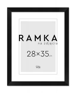 Ramka na zdjęcia 28x35 cm Czarna - Ramki na zdjęcia - miniaturka - grafika 1