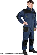 Odzież robocza - R.E.I.S. LH-FMN-O - KOMBINEZON OCHRONNY - granatowo-czarno-żółty 60 - miniaturka - grafika 1