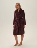 Szlafroki damskie - Szlafrok Fyah 41951-93X Fioletowy - Henderson Ladies - miniaturka - grafika 1