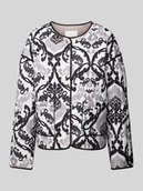 Kurtki damskie - Kurtka z listwą guzikową i wpuszczanymi kieszeniami model ‘MALINI’ - miniaturka - grafika 1