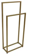 Wieszaki łazienkowe - Złoty stojak na ręczniki 45 cm Z6-D27 - miniaturka - grafika 1