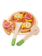 Zabawy w naśladowanie dorosłych - New Classic Toys Pizza - 2+ - miniaturka - grafika 1