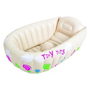Jilong Tiny Tots 91 x 61 x 29 cm wanna dziecięca wanna wanna plandeka dla dzieci basen z wyświetlaczem temperatury wody JL017118-1NPF - Akcesoria do basenów - miniaturka - grafika 1