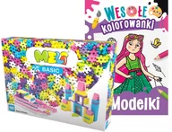 Klocki - KLOCKI KONSTRUKCYJNE Wafle MELI  Basic Pink 1000 pcs. - miniaturka - grafika 1