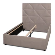 Łóżka - Łóżko Fro Caro 120X200 Mono233 Beżowy - miniaturka - grafika 1