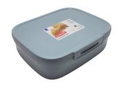 Lunch boxy - Lunchbox z przegrodą Curver 3.3 L - dymny szary - miniaturka - grafika 1