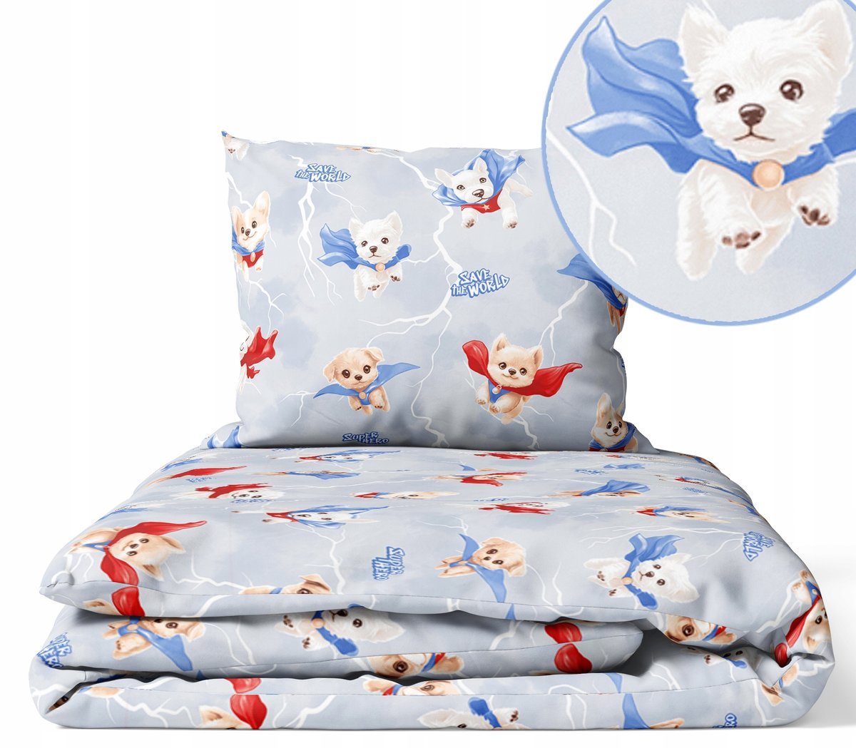 POŚCIEL 120x90 DZIECIĘCA 2EL 90x120 DO ŁÓŻECZKA