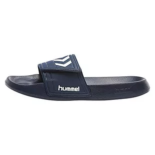 hummel Larsen Slipper Vc, buty plażowe i basenowe mieszane, Niebieska sukienka niebieska biała, 42 EU - Sukienki - miniaturka - grafika 1