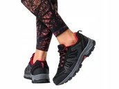 Buty trekkingowe damskie - Buty Trekkingowe Damskie Górskie Turystyczne Sportowe Softshell Lekkie r 38 - miniaturka - grafika 1