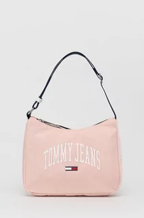 Torebki damskie - Tommy Jeans Tommy Jeans torebka kolor różowy - grafika 1