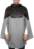 Akcesoria turystyczne - Vaude Covero II poncho, szary, M 068090030300_003_M - miniaturka - grafika 1