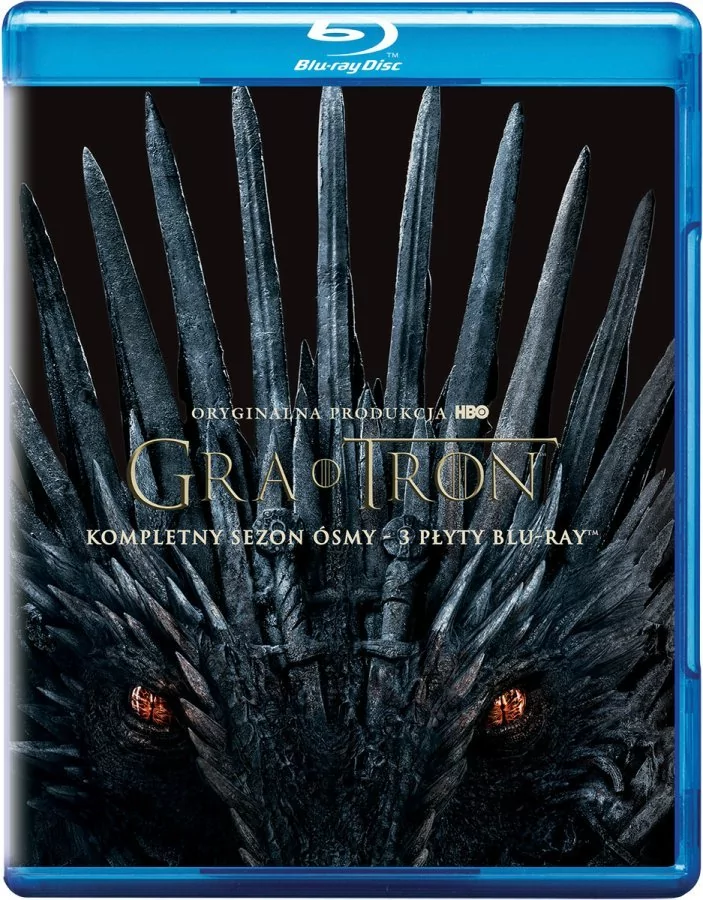 Galapagos Gra o tron. Sezon 8, 3 Blu-ray różni