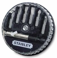 Akcesoria do elektronarzędzi - Stanley Komplet końcówek 687371, 2PH+2PZ+2PŁ+U - miniaturka - grafika 1