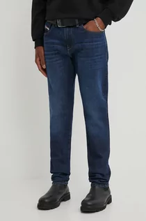 Spodnie męskie - Diesel jeansy 2020 D-STRUKT męskie kolor granatowy A03558.0PFAZ - grafika 1