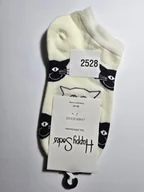 Skarpetki męskie - Kolorowe skarpety Happy Socks stopki unisex rozmiar 36-40 (2528) - miniaturka - grafika 1