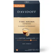 Kawa w kapsułkach i saszetkach - Davidoff Fine Aroma 10 kapsułek Nespresso - miniaturka - grafika 1