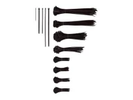 Pozostałe wyposażenie warsztatu - PARKSIDE® Zestaw opasek zaciskowych XXL , 1000 elementów (Czarny) - miniaturka - grafika 1