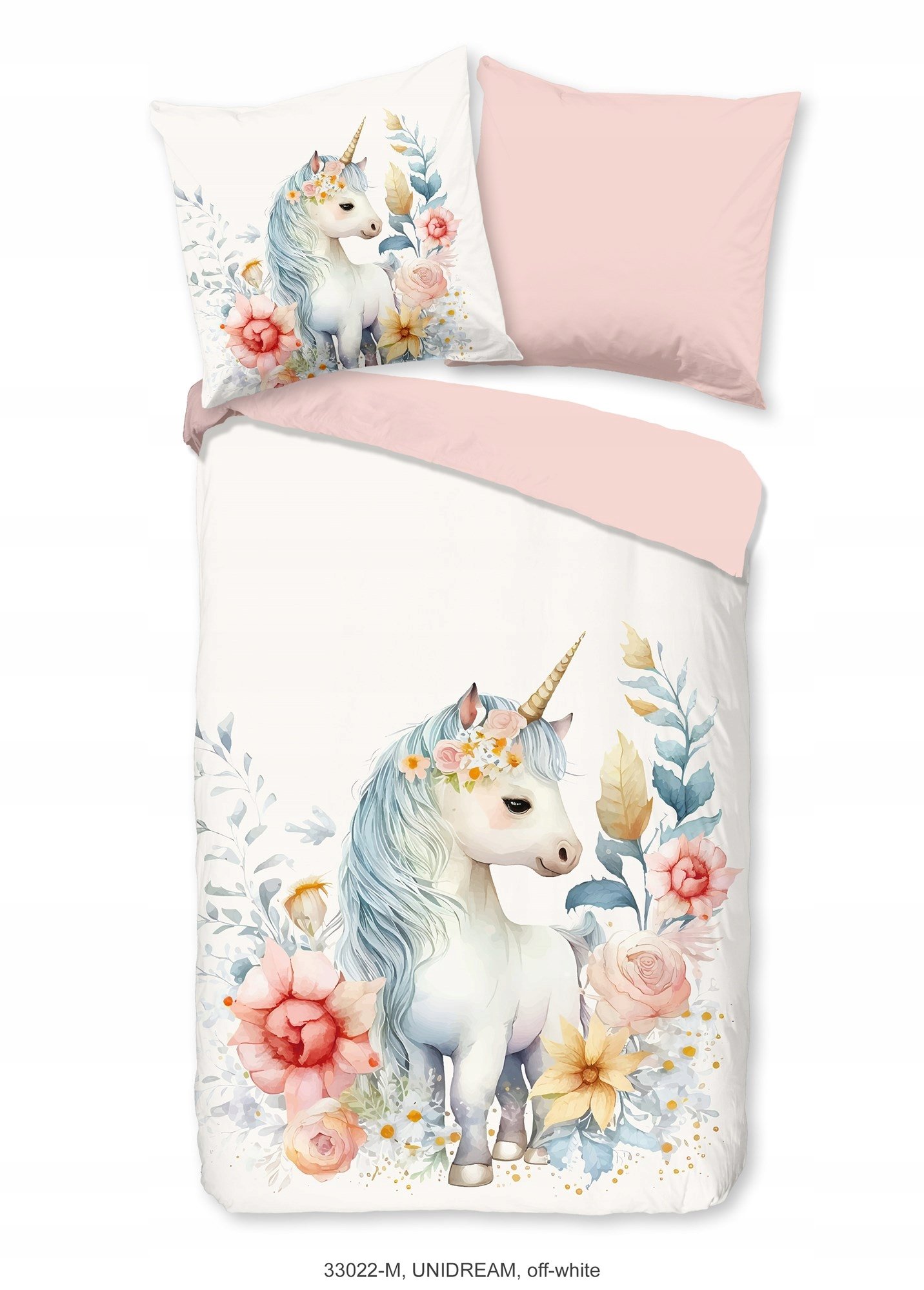 Pościel jednorożec konik kucyk pony 135x200 dla dziecka z mikrofibry