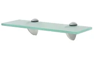 Półki łazienkowe - Wąska szklana półka 30x10 G1-T59 - miniaturka - grafika 1