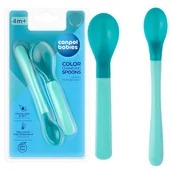Sztućce dla dzieci - Canpol Babies Zestaw Magicznych Łyżeczek Do Karmienia 2 szt. - miniaturka - grafika 1