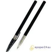 Długopisy - Długopis Grand GR-2033 (wkład czarny) czarny - miniaturka - grafika 1